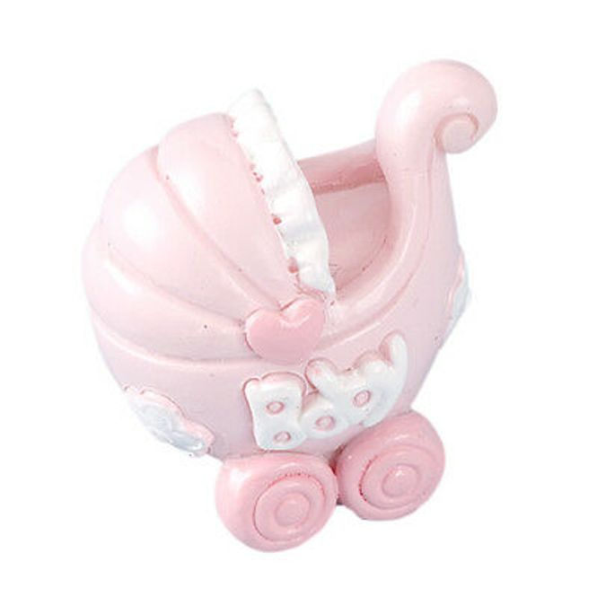 Hovedbilde Kaketopp Barnevogn Rosa 3x4cm