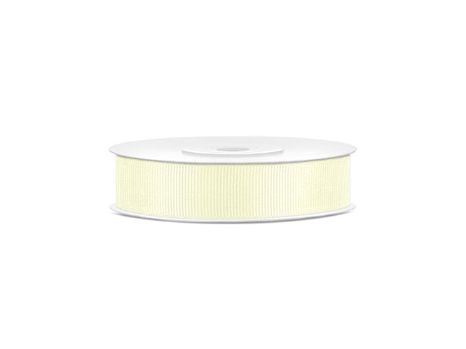 Hovedbilde Ribbebånd Krem 15mm 25m