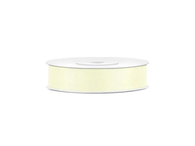Hovedbilde Ribbebånd Krem 15mm 25m