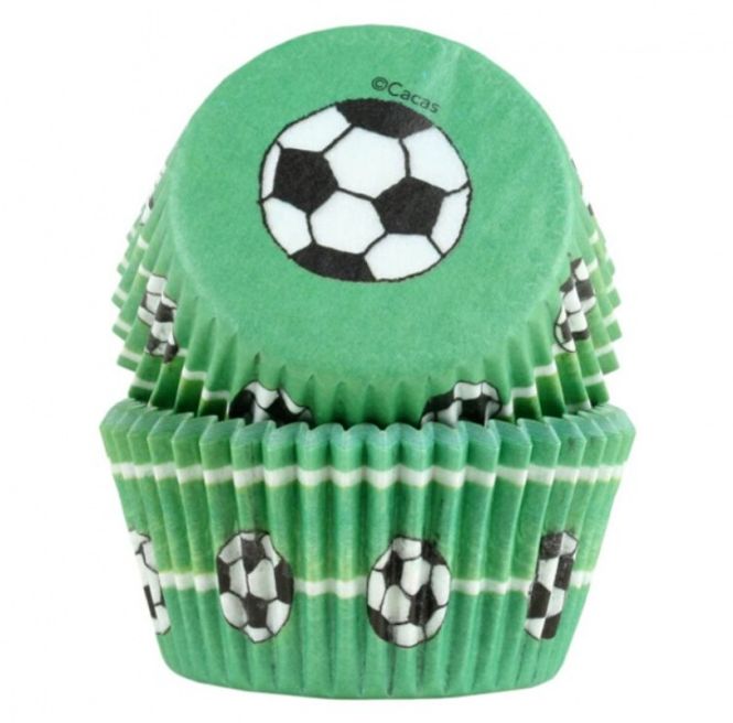 Hovedbilde Cupcakeformer Fotball 50-pk