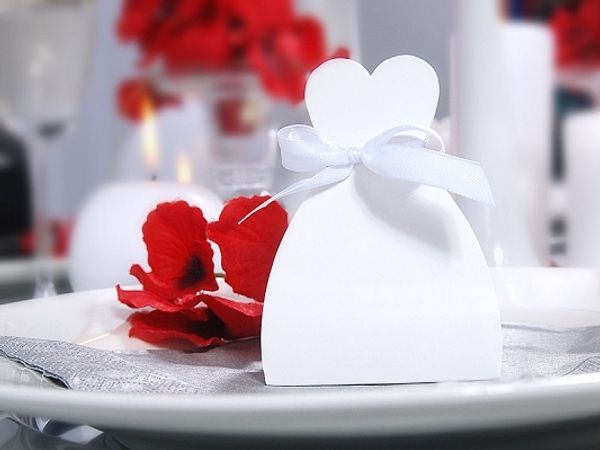 Hovedbilde Gaveeske/Bordkort Kjole 10pk