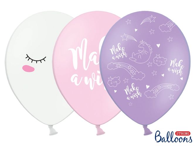 Hovedbilde Ballonger Enhjørning Mix 6-pk