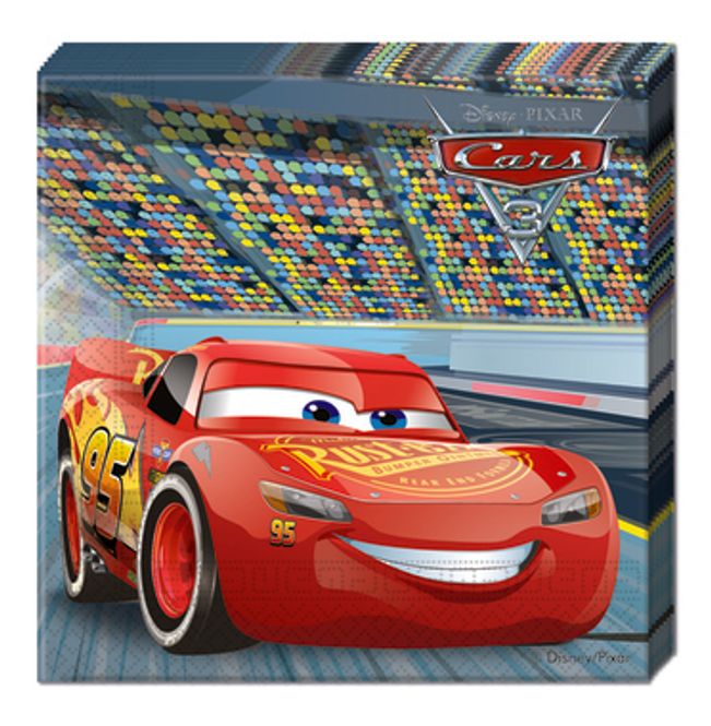 Hovedbilde Biler Cars Servietter 20pk