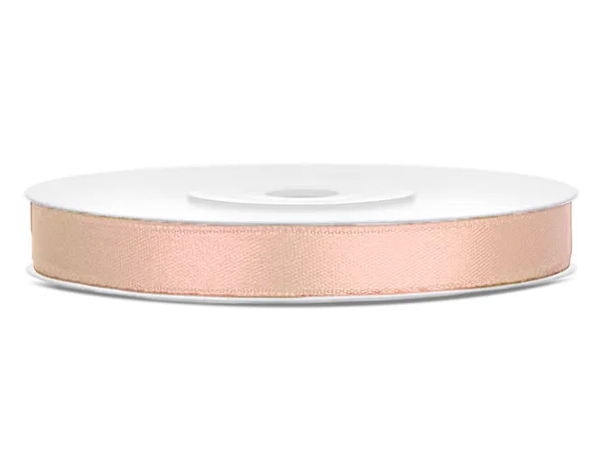 Hovedbilde Satengbånd Fersken 0,6cm 25m