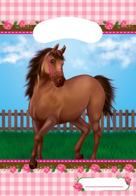 Hovedbilde Lovely Horse Party Bags 6-pk