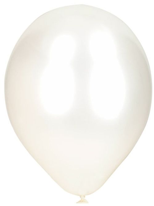 Hovedbilde Ballonger E Hvit 10-pk 30cm
