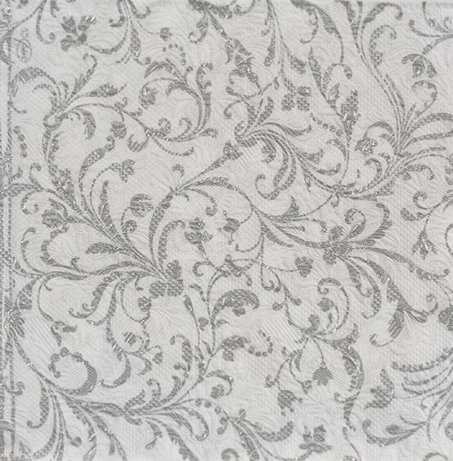 Hovedbilde Ambiente Elegance Damask Sølv Lunsj