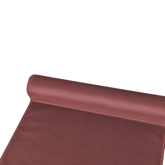Hovedbilde Bordløper SANA fløyel 35x200cm Pompeian red