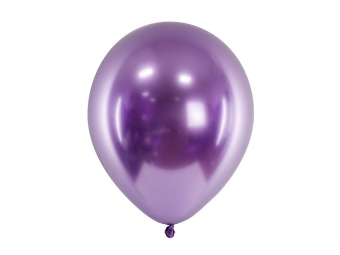 Hovedbilde Ballonger Blank Violet 10pk 30cm