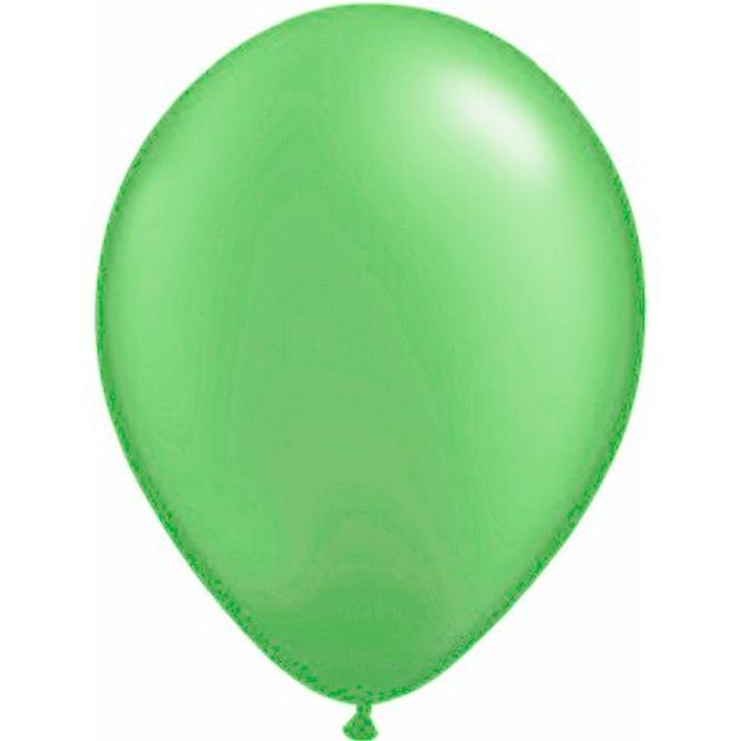 Hovedbilde Ballonger E Lime 10-pk 30cm