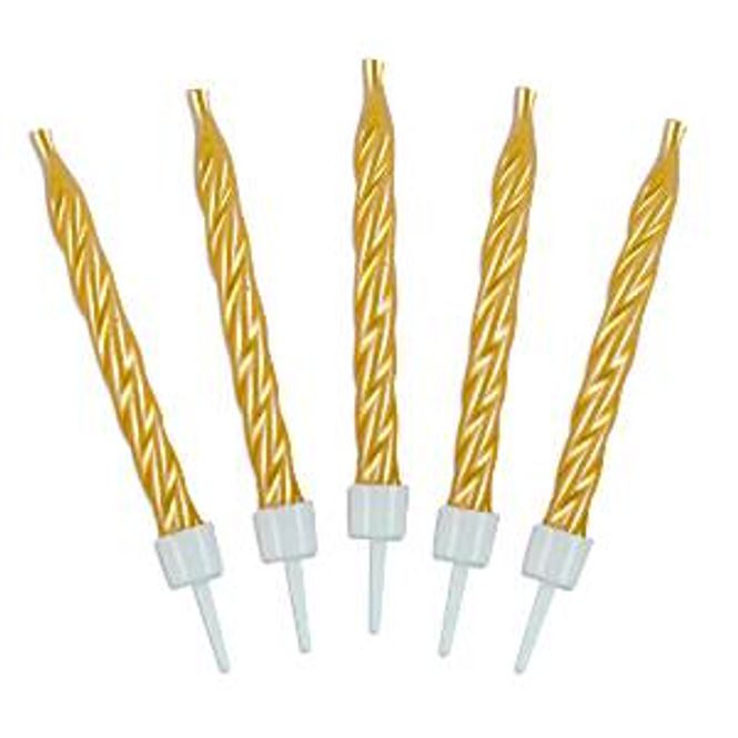 Hovedbilde Kakelys Twist Gull 10-pk