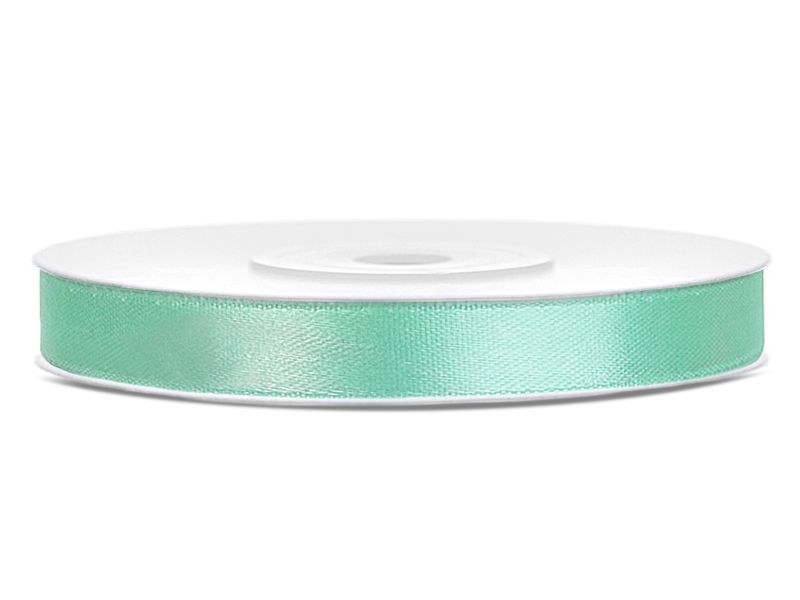 Satengbånd Mint 0,6cm 25m