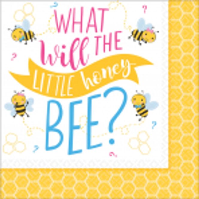 Hovedbilde Servietter What Will It Bee? Lunsj 16pk