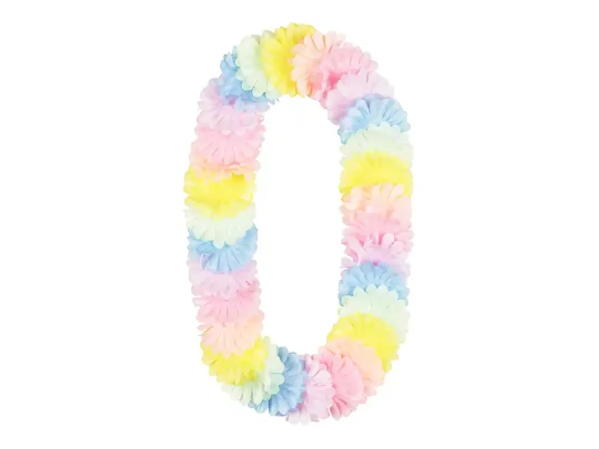 Hawai blomsterkrans pasel