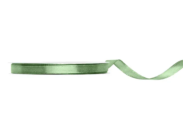 Hovedbilde Satengbånd sage green 0.6x25m