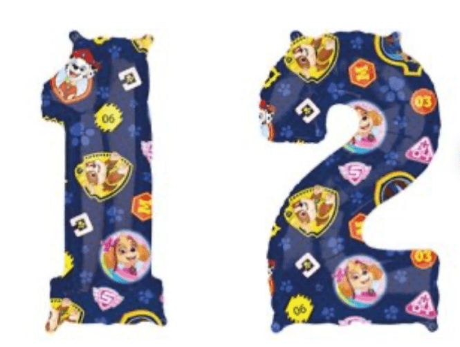 Hovedbilde Folieballonger tall paw patrol blå