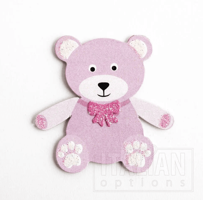 Hovedbilde Baby girl sticker 6pk rosa