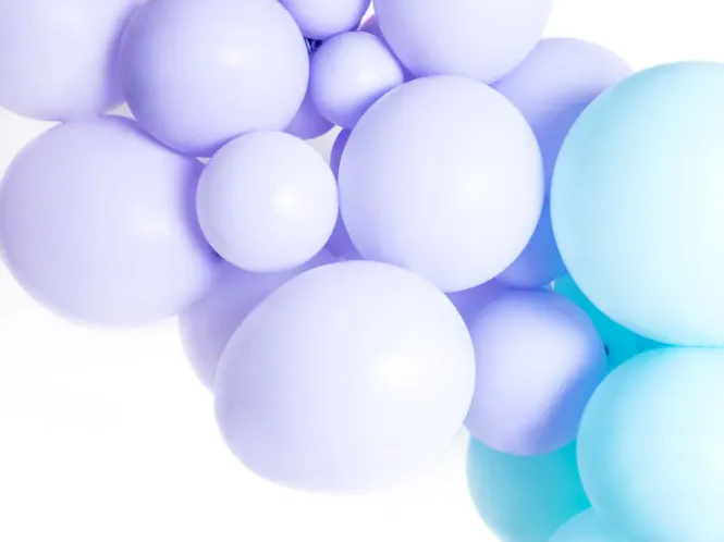 Hovedbilde Ballonger E pastel  lys lilla 10-pk 30cm