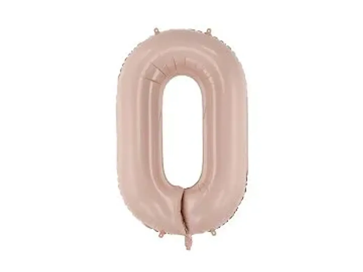 Folieballong tall beige 72cm