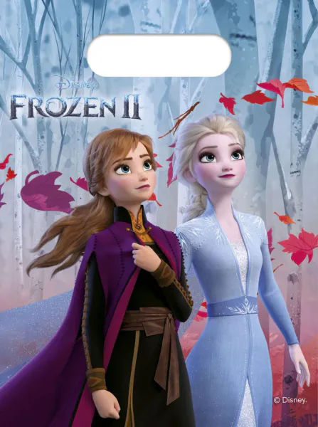 Hovedbilde Gavepose i plast Frozen 2 6pk
