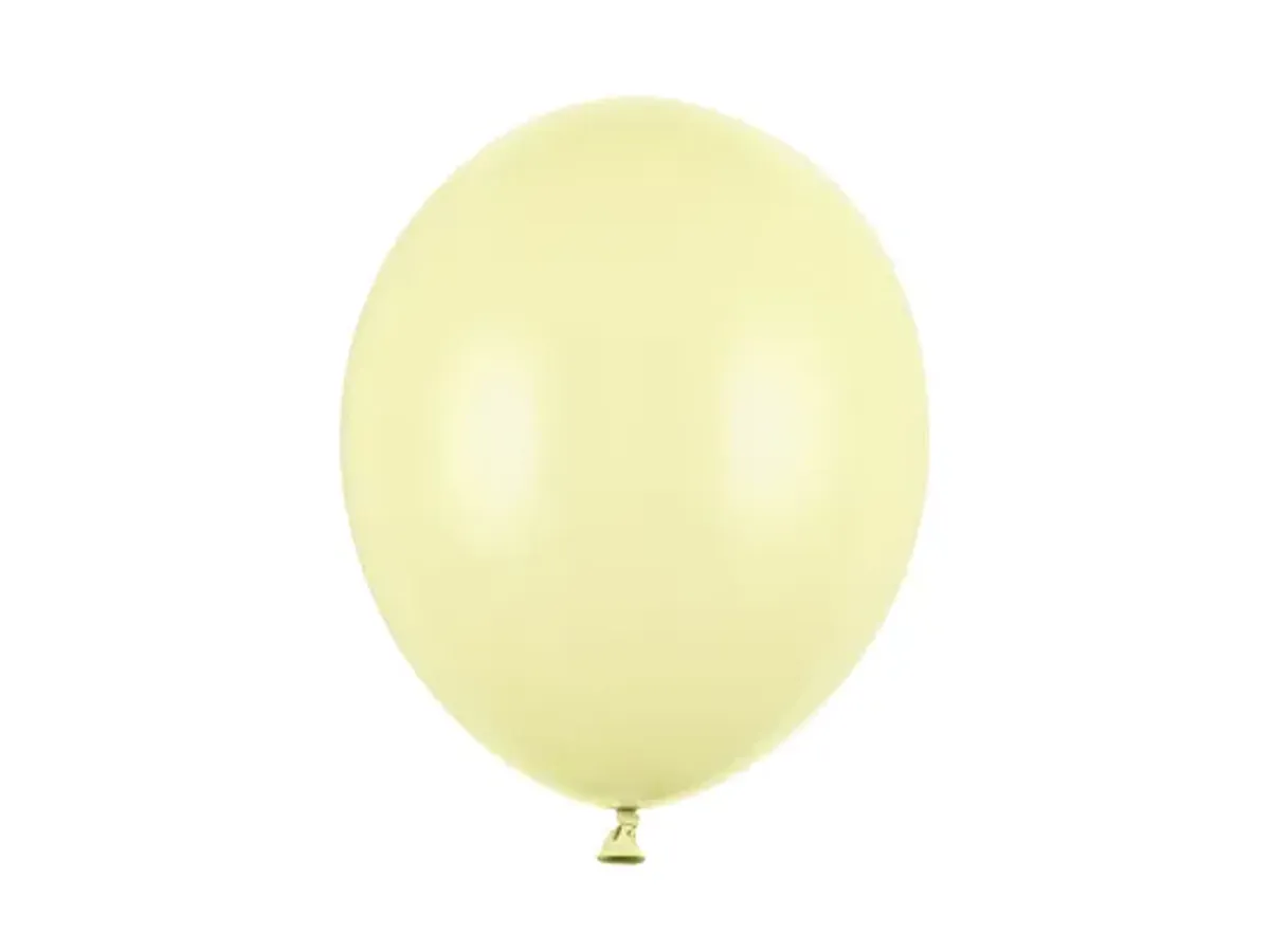 Ballonger E pastel lys Gul 10-pk 30cm