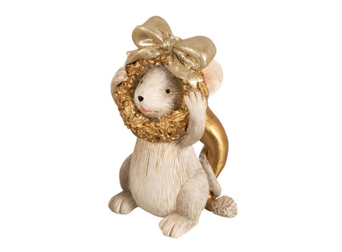 Mus stående med krangs 7cm