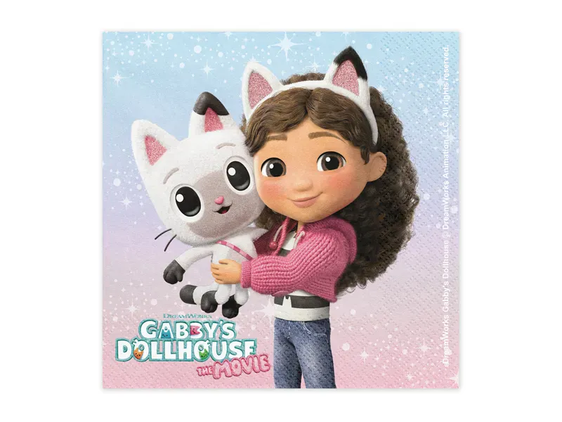 Gabbys Dollhouse servietter 