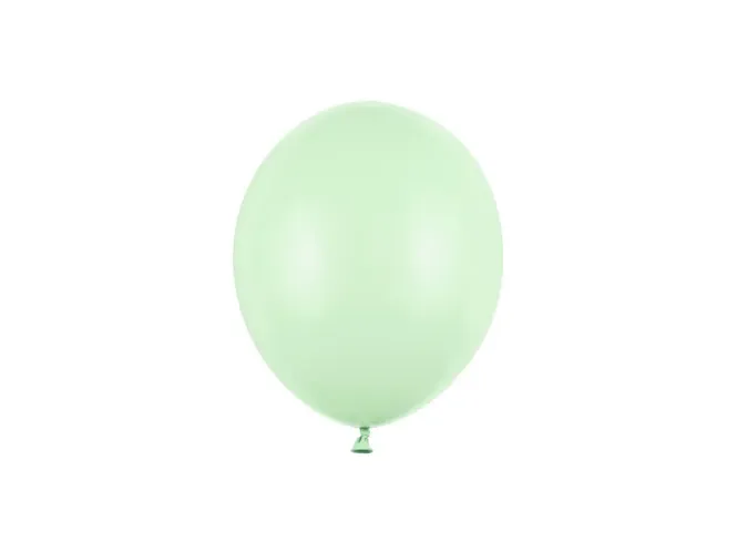 Hovedbilde Ballonger E Pistasj pastell 12cm 10-pk 